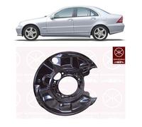 Brake Backing Plate Dust Shield - Rear RH - fits Mercedes C Class W203, CLK SLK