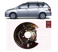 Brake Backing Plate Dust Shield - Rear RH - fits Toyota Corolla Verso 04-09