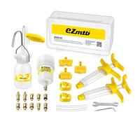 Brake Bleed Kit, Bicycle Bleeder Hydraulic Disc Brake Bleed Kit Tool for Shimano, for MAGURA, for TEKTRO, for SRAM Series Bike Brake Repair Tools(Size:2022 STD Metal Joint)