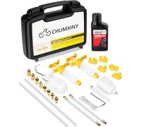 Brake Bleed Kit for SHIMANO, TEKTRO Hydraulic Disc Brakes. MTB Brake Bleed Kit Includes Metal Connector, 150ML Mineral