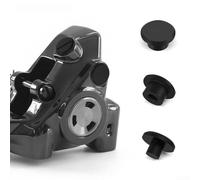 Brake Bleed Port Dust Covers for SRAM Road Bikes Hydraulic System Protection Rubber Silicone Cap Shield Dust Moisture Easy Install Fit RA156 RA157 5-9mm Black 4 Pack(A)