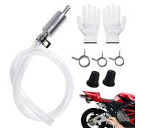 Brake Bleeder, Check Valve Pipe Exhaust Tools, Handheld Exhaust Fluid Bleeder Kit for Vehicles, Bike, Motorcycle, Car, Mechanics, Van