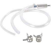 Brake Bleeder Tool Durable Construction Precise Engineering Fit Reliable Replacement Part Common Brakes Fluid Extractor Hose Soft Clear Extractor for Maintenance Scooters System Motorcycle Motorbik...