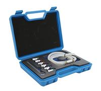 Brake Bleeder Wrench Kit, 7-12mm 6 Adapters Rubber 1 Drain Hose Brake Bleeder Spanner Universal for Light Truck for SUV for Car