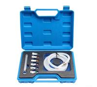 Brake Bleeder Wrench Set with 1.2m Silicone Hose and 7-Piece 12-Point Socket Adapters for Car Brake Repair and Maintenance(8pcs Set)