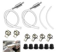 Brake Bleeding Kit,Hydraulic Brake Bleeder & Clutch Bleeding Tool Set with One-Way Valve Tube Bleeding Tool Kit for Car Motorbike Motorcycle,Bleeder Hose for Efficient Brake & Clutch Maintenance