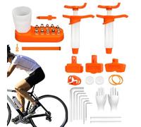 Brake Bleeding Kit | Road Bike Oiling Kit | Multifunctional Bike Brake Oiling Tools for Workshop, Garage, Road, Travel, Mountain, Camping, Outdoors