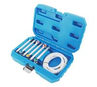 Brake Bleeding Spanner Kit - Portable 7-12mm with Storage Case - Brake and Exhaust Wrench Set,for Sedan SUV RV Light Truck Motorcycle, Technicians DIY Enthusiasts