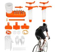 Brake Bleeding Tool,Cycling Oiling Kit - Non-Slip Bike Brake Oiling Tools for Workshop, Travel, Outdoors, Motorcycle, Camping, Mountain, Scooter