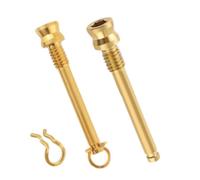 Brake Bolts Clips Titanium Alloy Disc Brake Clamp with Circlips | Threaded Pins, Ultra-Light Riding Accessories for Road Bikes, Mountain Bikes