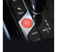 Brake Button Switch Compatible With 3 Series G20 G28 2020 2021 Car Electronic Handbrake Buttons Decals A Key Start Button Decoration Cover Trim
