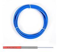 Brake Cable 3 Meters Brake Housing/Shift Housing for Road Bike MTB Bicycle Shift Lined Cable Hose Kit Set(Brake housing Blue)