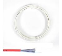 Brake Cable 3 Meters Brake Housing/Shift Housing for Road Bike MTB Bicycle Shift Lined Cable Hose Kit Set(Shift Housing White)