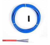 Brake Cable 300cm Universal Bicycle Brake Cable Housing Shift Wire Pipe for 4mm/5mm MTB Road Bike Derailleur Line Front Rear Tube(Shift Blue)