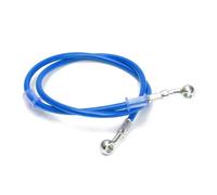 Brake Cable Brake Hose Hydraulic DOT Line Cable 10mm 28°-28° Compatible with Suzuki for Pipe Braided Oil Blue 400mm-2200mm