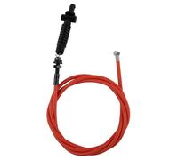 Brake Cable for Xiaomi Electric Scooter 4, 2nd Gen & For Lite - 134 cm Metal Brake Line, Wear-Resistant Orange Cable