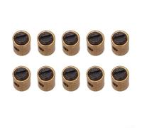 Brake Cable Nipple Screws For Motorcycle Solderless Throttle Line Connector Metal Black And Gold Fit Gas Cables Up To 2mm Diameter Easy Install Replacement Parts Secure Connection Kit For Bikes(10)