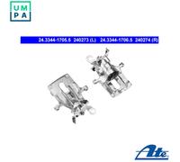 BRAKE CALIPER 24.3344-1705.5 ATE