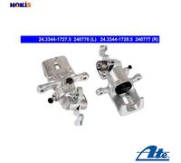 ATE Brake Caliper 24.3344-1728.5 Fist-type for Hyundai, Kia Elantra 1.9L