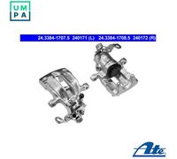 ATE Brake Caliper 24.3384-1708.5 Rear Right - Fits VW SEAT FORD Corrado/Golf Mk3/Mk4/Passat