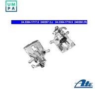 ATE 24.3384-1717.5 Brake caliper