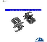 ATE Brake Caliper 24.3384-1724.5 for Audi, SEAT, SKODA, VW (Octavia, Beetle, Golf IV)