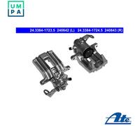 ATE Brake Caliper 24.3384-1724.5 for Audi, SEAT, SKODA, VW (Octavia, Beetle, Golf IV)