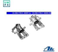 BRAKE CALIPER 24.3384-1726.5 FOR AUDI A4/S4 AFY/AJL/APU/ANB/ARK/AWT/AEB 1.8L A4