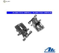BRAKE CALIPER 24.3384-1732.5 FOR SKODA VW AUDI A4/S4 A6/S6 BWW/BSS 2.0L 4cyl A4