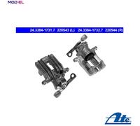 ATE 24.3384-1732.5 Brake caliper