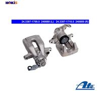 REAR LEFT BRAKE CALIPER FITS: PEUGEOT 307 1.6/1.6 16V/2.0 16V/2.0 HDI 90/2.0