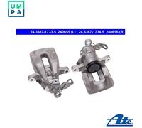 Aluminium Brake Caliper ATE Fits CITROEN PEUGEOT DS C3 II III Picasso Cc 4400W6