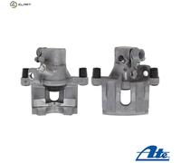 ATE Brake caliper 24.3387-7100.5 Aluminium without holder FORD: KUGA 2, FOCUS 3, C-Max 2, VOLVO: V40 Hatchback, C30, V50, MAZDA: 3 Hatchback