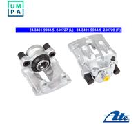ATE Brake Caliper 24.3401-9934.5 - Fits BMW 1 Series (E81/E82/E87/E88) 2004-2011