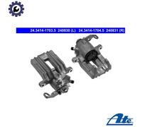 Brake caliper Fist-type Caliper 24.3414-1703.5 ATE for SKODA VW SEAT