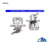 BRAKE CALIPER 24.3414-1710.5 FOR SKODA SUPERB/II OCTAVIA/Combi LAURA YETI VW