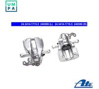 BRAKE CALIPER 24.3414-1715.5 FOR PEUGEOT EXPERT/Platform/Chassis/Van/TEPEE 1.6L