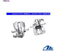 ATE Brake Caliper 24.3414-1715.5 - For Peugeot Expert/Tepee 1.6L, Citroën Dispatch/Jumpy