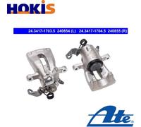BRAKE CALIPER 24.3417-1703.5 FOR OPEL ZAFIRA/Box/Body/MPV/FAMILY 1.6L 4cyl