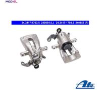 BRAKE CALIPER 24.3417-1703.5 FOR VAUXHALL ZAFIRA/Mk/II OPELZ 22 YH 2.2L 4cyl