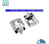 BRAKE CALIPER 24.3441-9968.5 FOR VW BPE/BAC/BPD/BLK 2.5L 5cyl TOUAREGBMV 3.2L