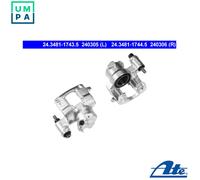 BRAKE CALIPER 24.3481-1744.5 FOR FIAT SEICENTO/600/Hatchback/Van 500 PUNTO 0.7L