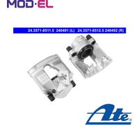 Brake caliper Fist-type Caliper 24.3571-8512.5 ATE for MERCEDES-BENZ C-CLASS SLK