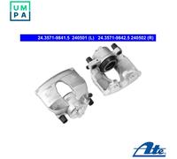 ATE Brake Caliper 24.3571-9841.5 Fist-type for Renault Scenic I MPV