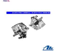 ATE Brake Caliper 24.3572-1710.5 Fits Citroen C5 I/II Break 2.2L 4-cyl New