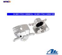 BRAKE CALIPER 24.3601-1733.5 FOR NISSAN DUALIS ROGUE/SPORT/II/SUV QASHQAI/+2