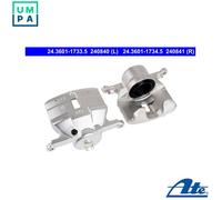 BRAKE CALIPER 24.3601-1734.5 FOR NISSAN DUALIS ROGUE/SPORT/II/SUV QASHQAI/+2