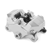 Brake Caliper Compatible With 2 Piston Street Sport Front Rear Disc Master Cylinder Pump function Motorcycles(SILVER CYLINDER PUMP)