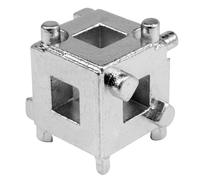 Brake Caliper Compression Tool Universal 3/8 Disc Brake Caliper Piston Compressor Tool, Brake Piston Compressor Tool for Rotate Align Pistons Slots Rear Discs Brakes Pad