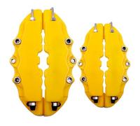 Brake Caliper Covers, 4pcs Heat-Resistant ABS Caliper Covers Set for Enhanced Wheel Look, Fits Small & Medium Size, Yellow Brake